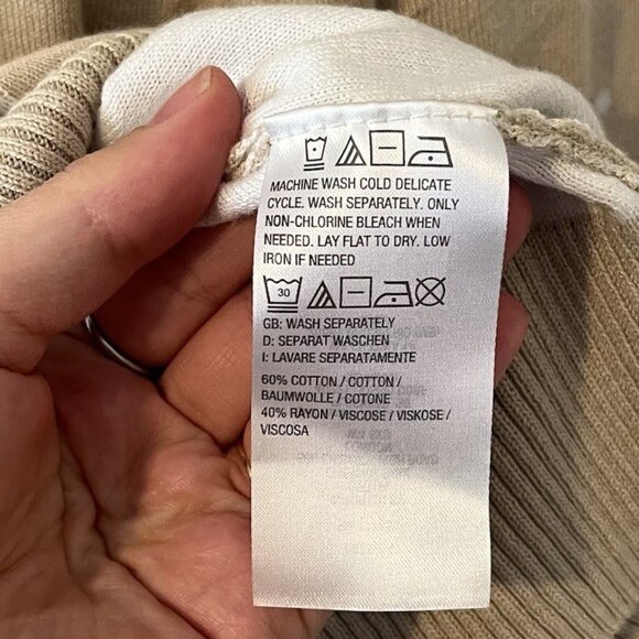 Belle Kim Gravel Women’s Cardigan M Beige Polka Dot Coquette Girl classic Preppy - Picture 5 of 7